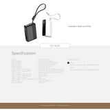 Mazer M-Ai-PC130L20-V7 (CCC Certified) PowerCharge PD 130W 20,000 mAh (Built-in USB-C Cable) Laptop Power Bank