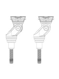 Quad Lock Motorcycle Handlebar Clamp Mount