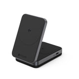 Mazer M-qi2-MagFold02 MagFold Duo+ Qi2 Certified 15W Foldable 2-in-1 Wireless Charger