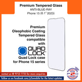Quad Lock Case / Poncho for iPhone 15 (6.1" 2023)