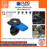 Quad Lock Scooter / Motorcycle Mirror Mount V2