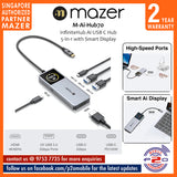 Mazer M-Ai-Hub70 / M-Ai-Hub71 / M-Ai-Hub72 InfiniteHub Ai USB C Hub 5-In-1 with Smart Display