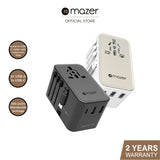 Mazer M-IFTravel370 Infinite Universal Travel Adapter with 70W Fast Charging