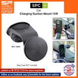 SPC+ (SP Connect+) Phone Mount Charging Suction Mount 1w, SKU 52804