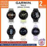 Garmin Venu 4 (45mm / 41mm) Advanced GPS Smartwatch