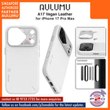 Aulumu A17 Vegan Leather Case for iPhone 17 Pro Max / iPhone 17 Pro