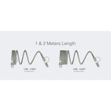 Mazer M-COBRA-C61Duo / M-COBRA-C62Duo (1 meter / 2 meters) InfiniteLink COBRA Q Magnetic Organizer 4-in-1 Fast Charging Cable 60W (Braided)