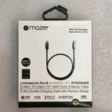 Mazer M-PL3Pro-C2C50 / C2C125 / C2C250 InfiniteLink Pro III (5.0A) USB-C to USB-C PD 100W Dual E-Marker Cable