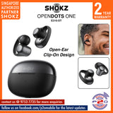 Shokz OpenDots ONE E310-ST Open-Ear Clip-On Design True Wireless Earbuds