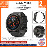 Garmin Fenix 8 (51mm) AMOLED SAPPHIRE Edition