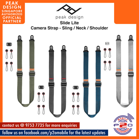 Peak Design Slide Lite Camera Strap Sling / Neck / Shoulder