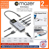 Mazer M-Ai-Hub70 / M-Ai-Hub71 / M-Ai-Hub72 InfiniteHub Ai USB C Hub 5-In-1 with Smart Display
