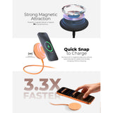 Mazer M-MagPad2 Qi2.2 Certified 25W Portable Charging Pad