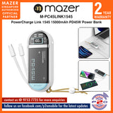 Mazer M-PC45LINK1545 PowerCharge Link 1545 15000mAh PD45W Power Bank
