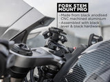Quad Lock Motorcycle - Fork Stem Mount PRO