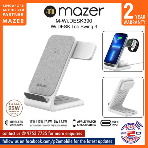Mazer Wi.DESK Trio SWING 3, M-Wi.DESK390