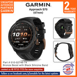 Garmin Approach S70 (47mm/42mm) Premium GPS Golf Watch