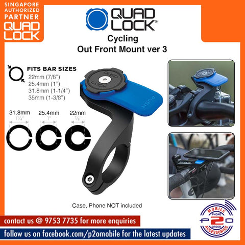 Quad Lock Cycling Out Front Mount V3