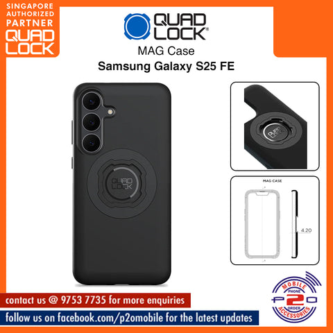 Quad Lock MAG case for Samsung Galaxy S25 FE