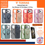Torras Ostand Spin Air for iPhone 17 Pro Max / iPhone 17 Pro