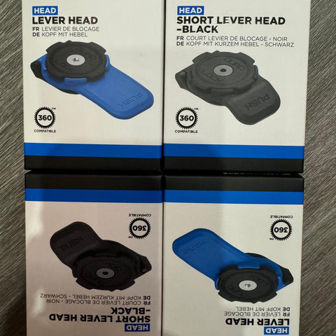 Quad Lock Phone Mount Long Lever Head / Short Lever Head