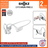 Shokz OpenRun PRO 2 MINI / OpenRun PRO 2 (OpenRun Pro2 MINI) Open Ear Bone Conduction Bluetooth Headset