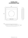 Quad Lock Home/Office - Wireless Charging Pad (QLM-WCP)