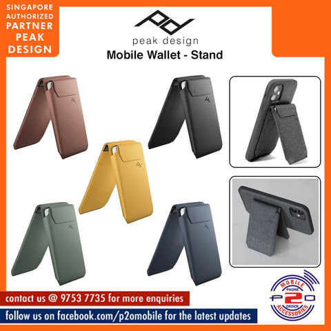 Peak Design Mobile Wallet Stand (SKU: M-WA-AB-CH)