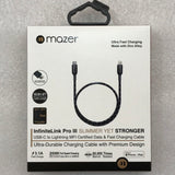 Mazer M-PL3Pro-C2L50 / C2L125 / C2L250 InfiniteLink Pro III USB-C to Lightning Cable
