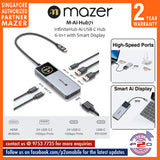 Mazer M-Ai-Hub70 / M-Ai-Hub71 / M-Ai-Hub72 InfiniteHub Ai USB C Hub 5-In-1 with Smart Display