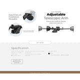 Mazer M-qi2-MagTap700 Dash and Windshield Mount Qi2 Certified 15W Magnetic Wireless Charging