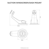 Quad Lock Car Mount Version 6