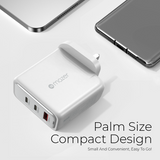 Mazer M-GaN100UK-V3 GaNPrestige PD100W UK Wall Charger