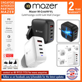 Mazer M-G100W-V5 GaNPrestige 100W Gan Wall Charger with 4 Travel Pins (4 Ports)