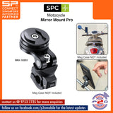 SPC+ (SP Connect+) Phone Mount Mirror Mount Pro, SKU 53233