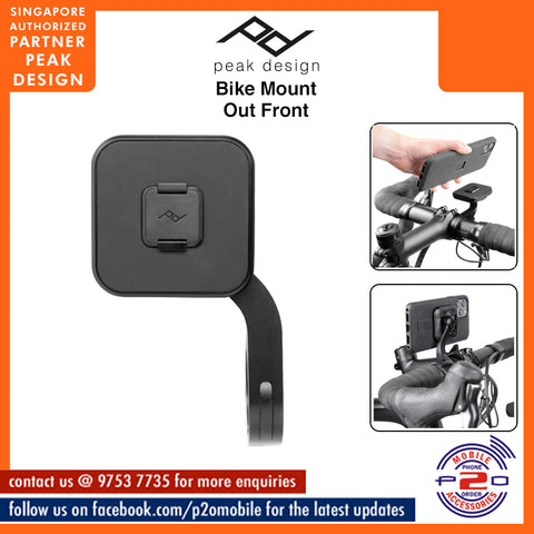 Peak Design Bike Mount Out Front (SKU: M-BM-AA-BK)