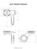 Quad Lock Cycling - Out Front Mount V2