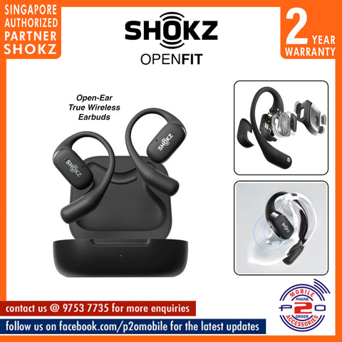Shokz OpenFIT Open-Ear True Wireless Earbuds