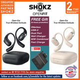 Shokz OpenFIT Open-Ear True Wireless Earbuds