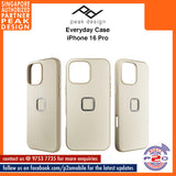Peak Design Everyday Fabric / Clarino Leather Case for iPhone 16 Pro Max / iPhone 16 Pro