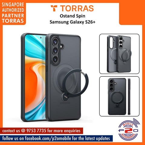 Torras Ostand Spin for Samsung Galaxy S26+ / S26 Plus