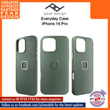 Peak Design Everyday Fabric / Clarino Leather Case for iPhone 16 Pro Max / iPhone 16 Pro