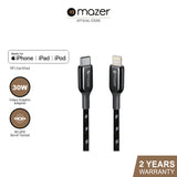 Mazer M-PL3Pro-C2L50 / C2L125 / C2L250 InfiniteLink Pro III USB-C to Lightning Cable