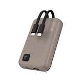 Mazer M-PC20LINK1020 PowerCharge 1020 Link 10000mAh PD20W Power Bank with Built-in Dual USB-C Cables