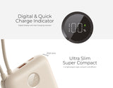 Mazer M-PC35LINK20V2 PowerCharge Link 20 000mAh PD 35W Built-in Dual Cables Power Bank