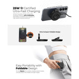 Mazer M-MagPadDuo3 Qi2.2 Certified 25W 2-in-1 Fodable Wireless Charging Pad (Samsung Edition)