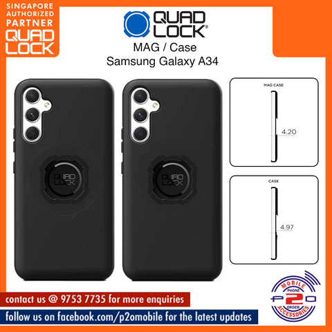 Quad Lock MAG case / Case for Samsung Galaxy A34
