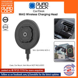 Quad Lock Car/Desk - Head Wireless Charging Head (QLH-WCH)