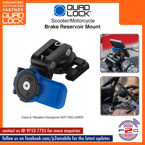 Quad Lock Scooter/Motorcycle Brake Reservoir Mount V2