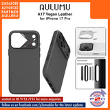 Aulumu A17 Vegan Leather Case for iPhone 17 Pro Max / iPhone 17 Pro